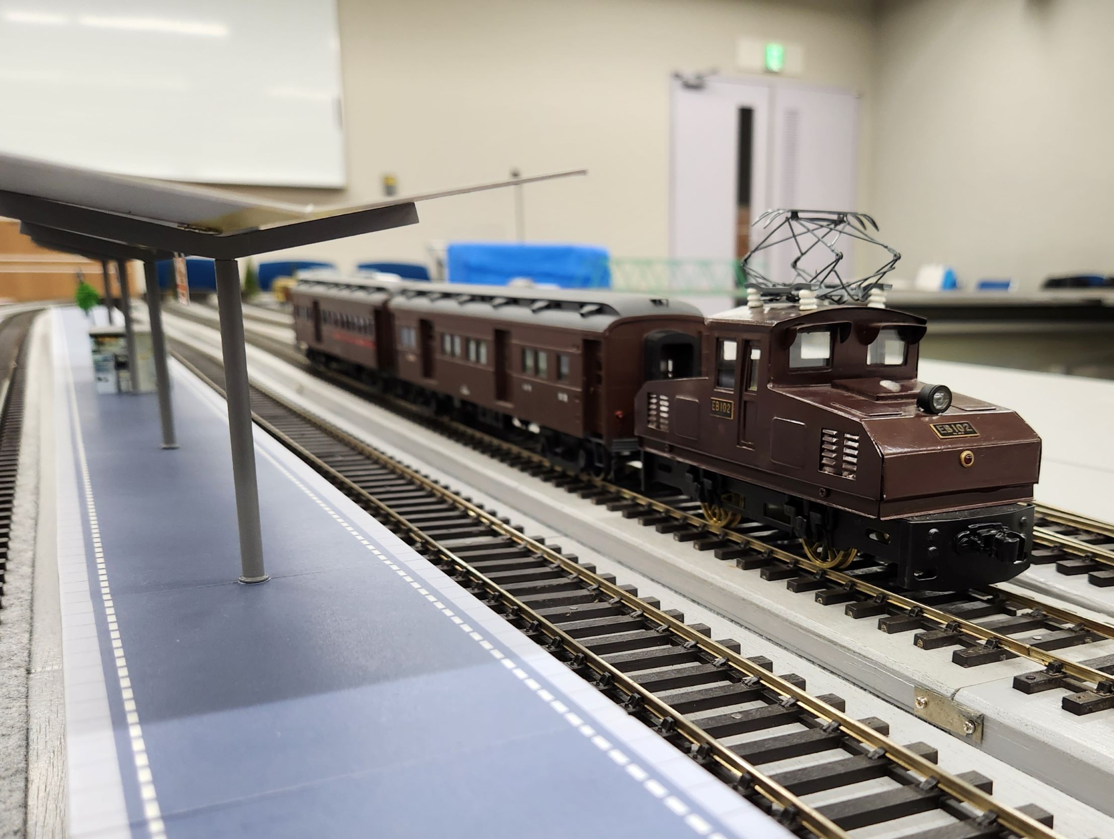 EB10客車列車（木村会長）