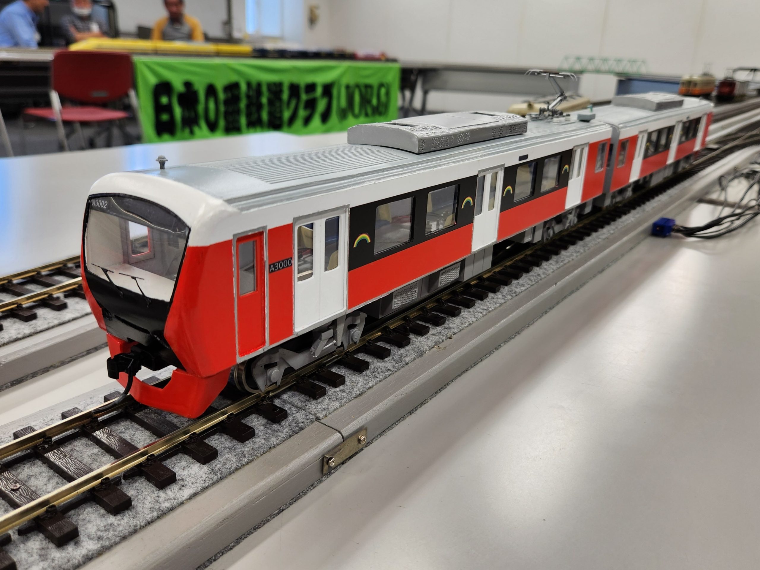 静鉄A3000形パッションレッド塗装（荒木会員）